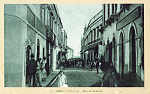 N 7 - OLHO. Rua do Comercio - Edio de Souza & Ventura Lda, Olho - Dim. 14x9 cm - Col. A. Monge da Silva (1920)