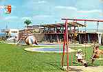 N. 529 - ANGOLA (Salazar) O parque de Santa Isabel com a sua piscina - Edio ELMAR, C. P. 5352, Luanda - S/D - Dimenses: 14,9x10,3 cm. - Col. Manuel Bia (1973).