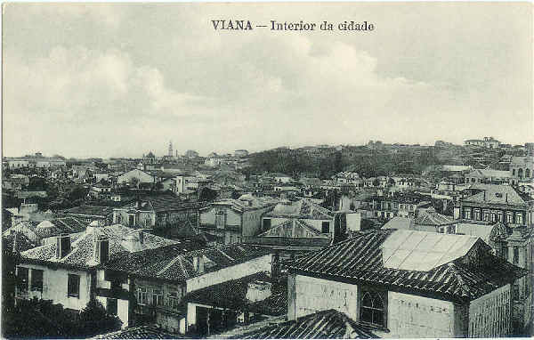 SN - Viana do Castelo. Interior da cidade - SD - Dim. 13,8x8,6 cm - Col. M. Soares Lopes