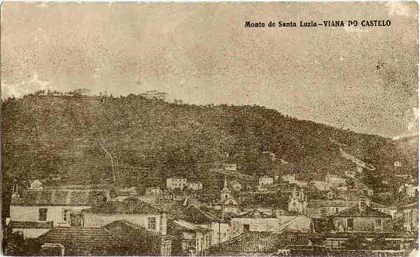 SN - Viana do Castelo - Monte de Santa Luzia - Editor no indicado - SD - Dim. 14x8,6 cm - Col. M. Soares Lopes