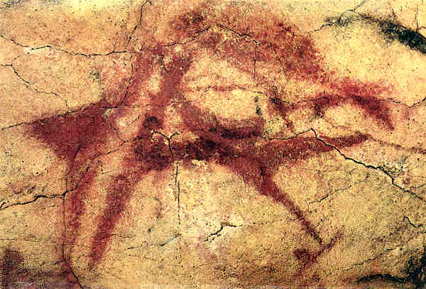 N 1157 - Cuevas de Altamira. Tectifermes - Foto J. Adolfo,Torrelavega - Dim. 15,1x10,6 cm - Col. Amlcar Monge da Silva