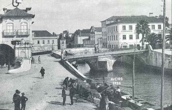 N. 4 - Canal Central Ano 1926 - Edio da Imagoteca Municipal de Aveiro - S/D - Dimenses: 14,9x9,7 cm. - Col.nio Semedo
