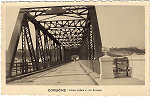 SN - CORUCHE - Ponte sbre o rio Sorraia - Editor Roiz, Lda - SD - Dim. 8,7x13,7 cm - Col. Jaime da Silva (Circulado em 1917)