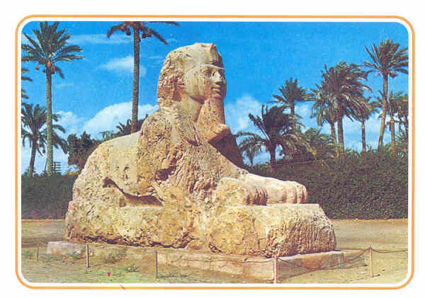 SN - Giz, A Esfinge de Sakkara - Dim. 15,7x11,1 cm - Edio El Faraana Advertising & Printing - Col. Amlcar Monge da Silva (2005)