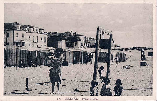 N 17 - Granja - Praia  tarde - Editor no referenciado - Dim. 14x9 cm. - Col. M. Chaby