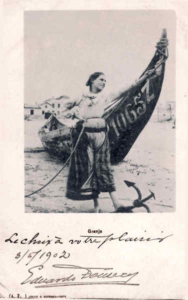 SN - Portugal. Granja (Vila Nova de Gaia) - 1902 - Editor Araujo e Sobrinho - Dim. 14x9 cm. - Col. M. Chaby