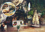 N 045 - Lourdes. A Gruta Miraculosa - Edition A.Doucet,Lourdes - Adquirido em 1967 - Dim. 14,9x10,6 cm - Col. Monge da Silva