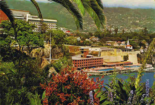 N. MD 170 - FUNCHAL (Madeira)  Hotel Savoy - Ed. Hans Huber KG Agente no Funchal: Francisco Ribeiro, Rua Nova