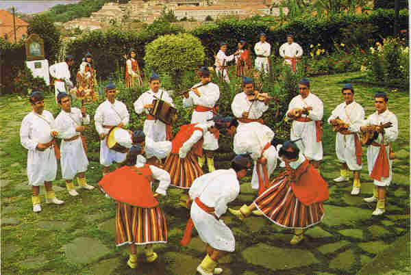 N. 21 - Folclore - Grupo do Funchal - Ed. CARVO, MARTINS & SILVA, LDA SUCR. FUNCHAL MBAR-PORTO - SD - Dim. 