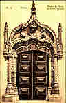 N 14 - MOURA. Prtico da Egreja de Sao Joo Baptista - Edio Andr dos Santos Conceio, Moura (1920) - Dim. 13,6x8,6 cm - Col. A. Monge da Silva