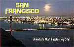 N C32480 - San Francisco - Golden Gate Bridge (3) - Editor Smith Novelty Co, San Francisco - Dim. 14x9 cm - Col. Amlcar Monge da Silva (- Adquirido em 1979)