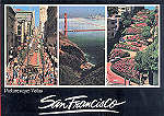 N J6715 - San Francisco - Picturesque Vistas - Editor Smith Novelty Co, San Francisco - Dim. 14x9 cm - Col. Amlcar Monge da Silva (- Adquirido em 1979)
