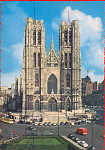 Serie 922-12 - Igreja de So Miguel e So Gudule - Edio Kruger - Dim. 14,5x10,1 cm - Col. A. Monge da Silva (c. 1967)