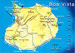 SN - Mapa - BV Ilha de Boa Vista Cabo Verde - Ed. PiLu Bela Vista - tel +238 2324267 - Cartografia: Dr. Pitt Reitmaier www.bela-vista.net - SD - Dim. 14,8x10,5 cm - Col. Manuel Bia (2011)