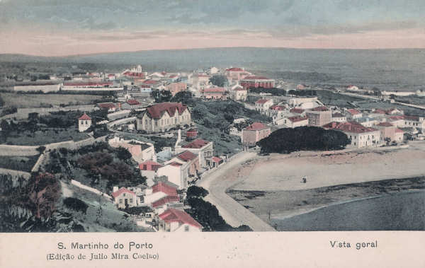 SN - Portugal. S. Martinho Porto - Vista geral - Editor Julio Mira Coelho - Dim. 9x14 cm. - Col. M. Chaby