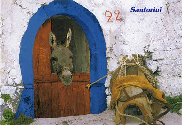 S 197 - Grcia Santorini - Ed. I. MATHIOULAKIS & Co. 1. Andromedas str., 162 31 Vyronas Athens - Greece - tel. 210 7661351 - SD - Dim. 16x11,1 cm - Col. Ftima Bia (2007)