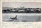 SN - Areal da Praia da Victoria - Edio da Loja do Buraco - Dim. 143x94 mm - Carimbo Postal 17JUL1906- Col. A. Monge da Silva (c. 1905)