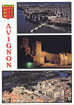 N 2335 - Avignon (Provence), Vistas vrias - Editions du Boumian, Mnaco - Dim. 14,9x10,6 cm - Col. Monge da Silva (Adquirido em 1994)