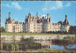 Ref H.1802 - Chambord (Loir-et-Cher), O castelo- Edit. VALORE, Blois - Dim. 15,0x10,5 cm - Usado em 1962 -  Col.A.Monge da Silva
