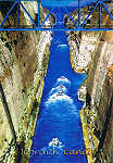 N. 4 - GRCIA - Canal de Corinto - Ed. Spyros Spyrou * Photo Gallery * Aegina 180 10 * Tel. Mobile: 6944 18 - SD Dim. 11x16 cm - Col. Ftima Bia (2007).