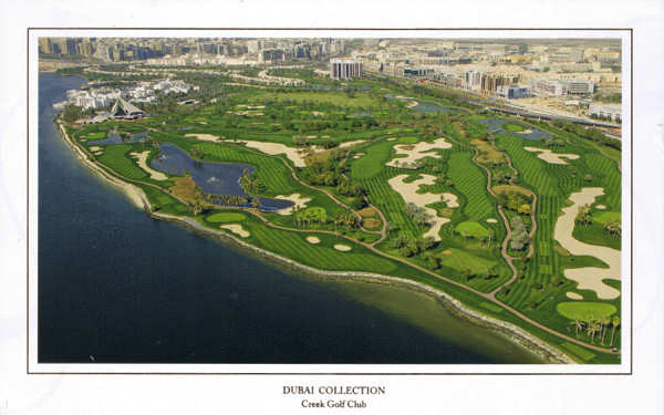 SN - DUBAI - Creek Golf Club - Ed. Middle East Vision www.middle-east-vision.com photograph by: Siegfried Geyer - 2009 Dim. 17,5x11,5 cm - Col. Ftima M. Bia (2012).