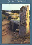 MX 4328 -  Locmariaquer (Bretanha), Dolmen des Pierres Plates - Dim. 14,8x10,5 -  Editions d'Art JOS, Chateaulin - Adquirido em 1992 - Col. A. Monge da Silva