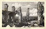 SN - Montfaucon, Runas da Igreja (destruda na 1 Guerra Mundial) - Edition HS, Verdun - Dim. 14,0x9,1 cm - Col. A. Monge da Silva (c. 1920)
