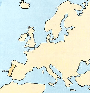 Portugal na Europa.