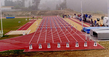 Pista de Aveiro por altura da sua inauguração em 1998.