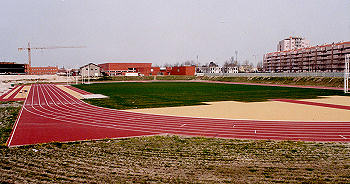 Pista de Aveiro por altura da sua inauguração em 1998.