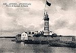 N. 2306 - Aveiro (Portugal) - Torre de signaes da Barra - Dimenses: 13,7x8,8 cm. - Col. Miguel Chaby (data?).