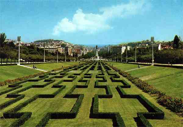N. 227 - Lisboa Parque Eduardo VII - Ed. Supercor - Dimenses 14,7x10,3 cm. - Col. Mrio F.Silva (1972).