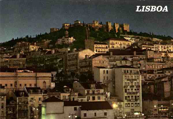 N. 460 - Lisboa Castelo S. Jorge - Ed.C. S. - Dimenses 14,5x10 cm - Col. Mrio F. Silva.