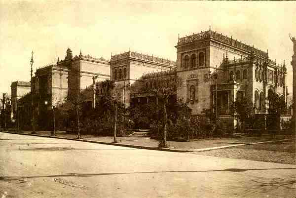 S/N - Sevilla: Exposicin Ibero-Americana. Palacio de Bellas Artes - Edio J. B. G. 1929 - Dimenses: 13,7x9,1 cm. - Col. Ftima Bia. 