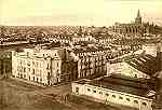 S/N - Sevilla: Vista parcial de Sevilla desde la Torre del Oro - Edio J. B. G. 1929 - Dimenses: 13,7x9,1 cm. - Col. Ftima Bia. (Vd nota pg. seguinte)