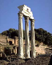 Templo de Castor e Plux.
