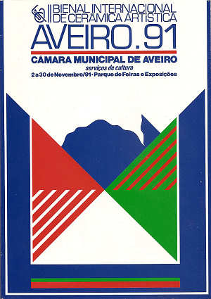 Capa do catlogo da 2. Bienal Internacional de Cermica Artstica. Clicar para ampliar.