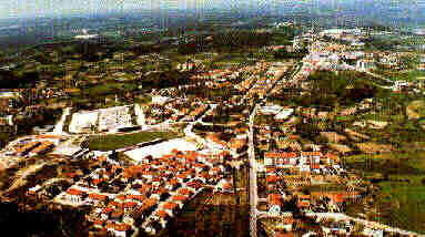 Vista a�rea da cidade.