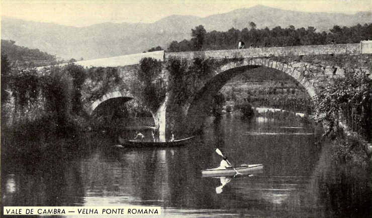 Velha ponte romana em Vale de Cambra