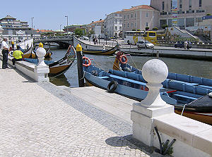 Aspecto do centro de Aveiro - Canal Central - 2008.