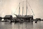 Bota-abaixo do Barco Santa Joana, em 1923.