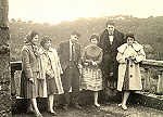 Llia, M. Teresa Delgado, Antnio Vilo, Ana Maria Lopes, Henrique M. Vaz Velho e M de Ftima Mendes. Foto 9x12 de Ana Maria Lopes.