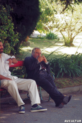 O sr. M�rio e Ars�lio Martins