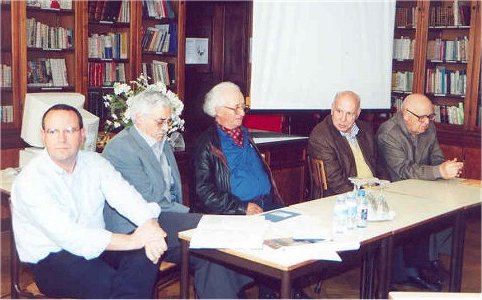 Da esquerda para a direita: Ablio Tarrinha, Arlindo ??, Bartolomeu Conde, Vasco Branco e Costa e Melo.